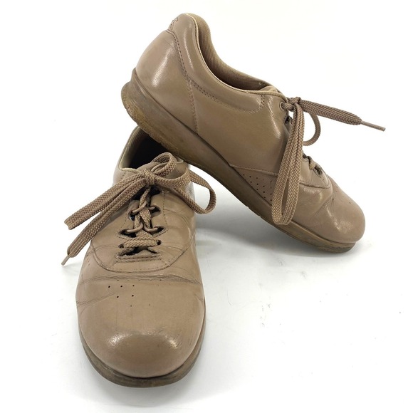 SAS San Antonio Shoemakers Shoes - SAS Free Time Tan Leather Comfort Walking Shoes Women 6 Narrow Diabetic Friendly